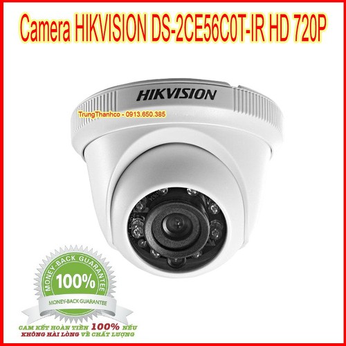 Camera hikvision ds-2ce56c0t-ir hd 720p