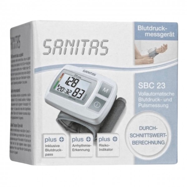 Máy đo huyết áp Sanitas SBC 23 - Nội địa Đức đủ bill mua tại Đức