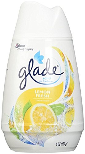 Glade Solid Air Freshener 6Oz Lemon Fresh Pack (3)