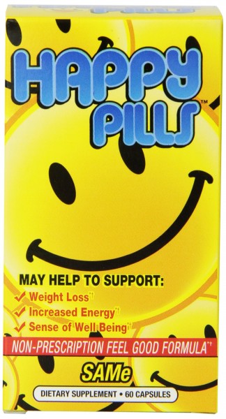 Brain Pharma Happy Pills, 60 Count