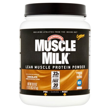 Muscle Milk Protein Powder Chocolate - 1.93 lbs (Pack of 6)