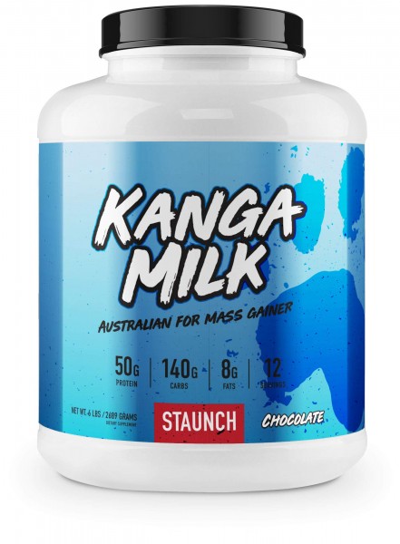 Staunch Kanga Milk (Milk Chocolate) 6LBS - Mass Gainer