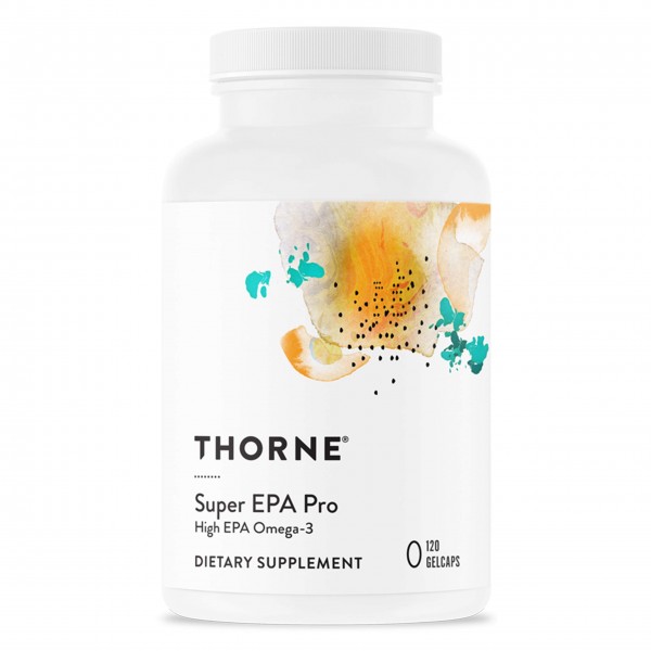 Thorne Super EPA Pro - Omega-3 Fish Oil with High Concentration EPA - Promotes Heart Health and Blood Lipid Support - 1300mg EPA and 200mg DHA - 12...