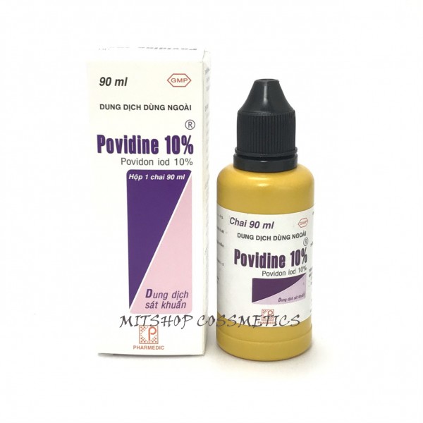 Dung dịch sát khuẩn Povidine 10% 90ml