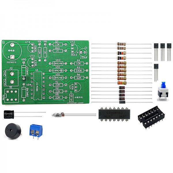 DIY Electronic Kit for Motorcycle Burglar Alarm