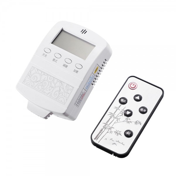 ZFX-W01 Carbon Crystal Plate Thermostat Socket Temperature Control Remote Control Switch Radiator Temperature Controller