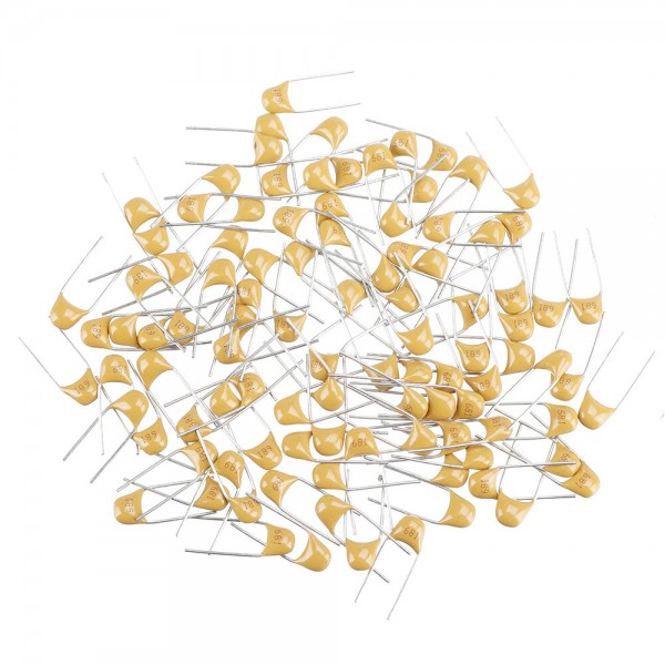 100pcs 680pF 5.08MM 681P 50V Multilayer Monolithic Ceramic Capacitor