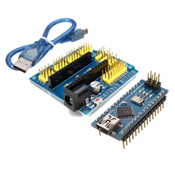 UNO Expansion Board + ATmega328P Nano V3 Improved Version With USB