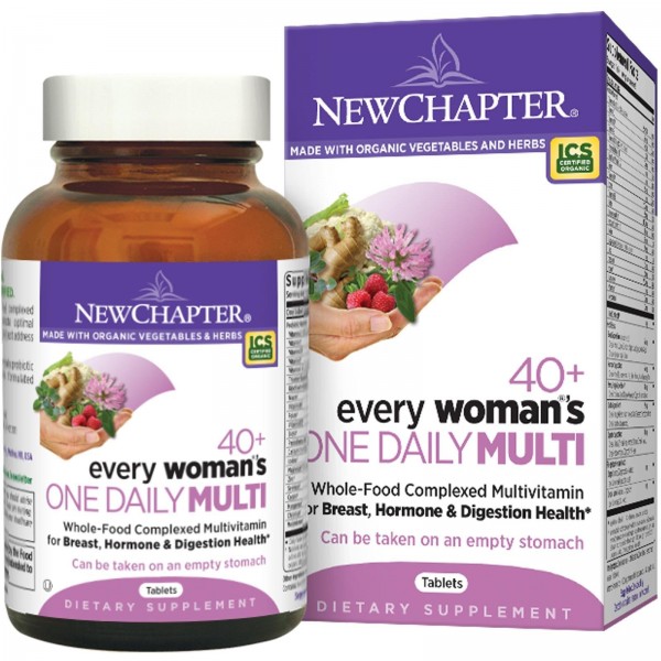 New Chapter Every Woman's One Daily Multivitamin 40+ 48 Tablets