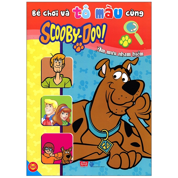 Bé Chơi Và Tô Màu Cùng Scooby-Doo T6 (Âm Mưu Nhan Hiểm)