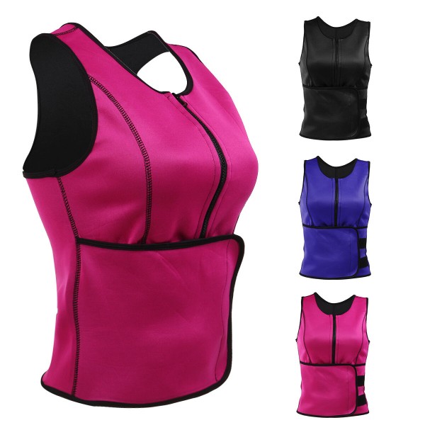 S/M/L/XL/2XL/3XL Sweat Sauna Body Shaper Women Slimming Vest Thermo Neoprene Waist Trainer Belt