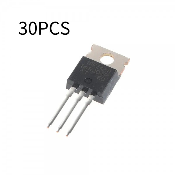 30Pcs IRFZ44N Transistor N-Channel Rectifier Power Mosfet