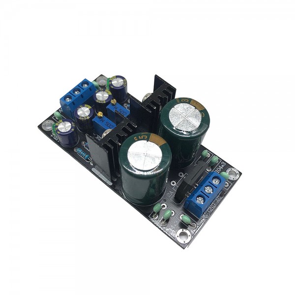 LM317+LM337 DC Adjustable Power Supply Board Regulated Power Supply Module AC10-24V Positive and Negative Adjustable Reg