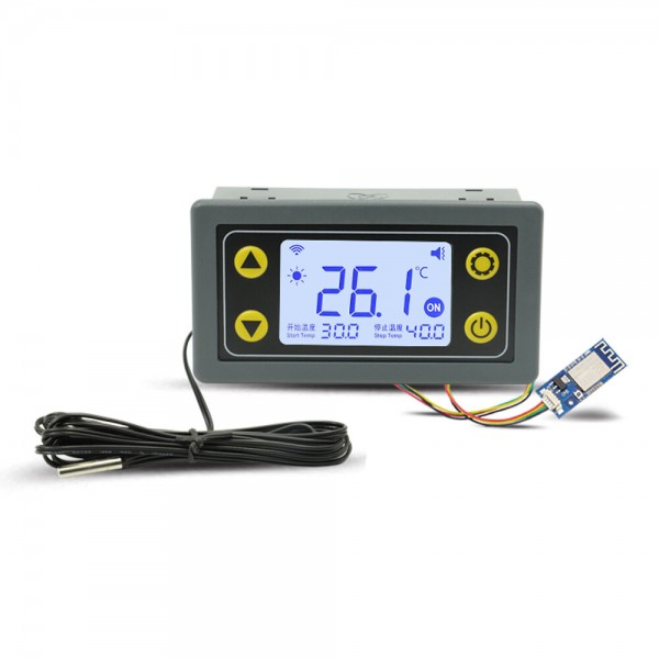 ST10/ST10-W DC6-30V 10A Remote WiFi Thermostat Temperature Controller Digital Display Thermostat