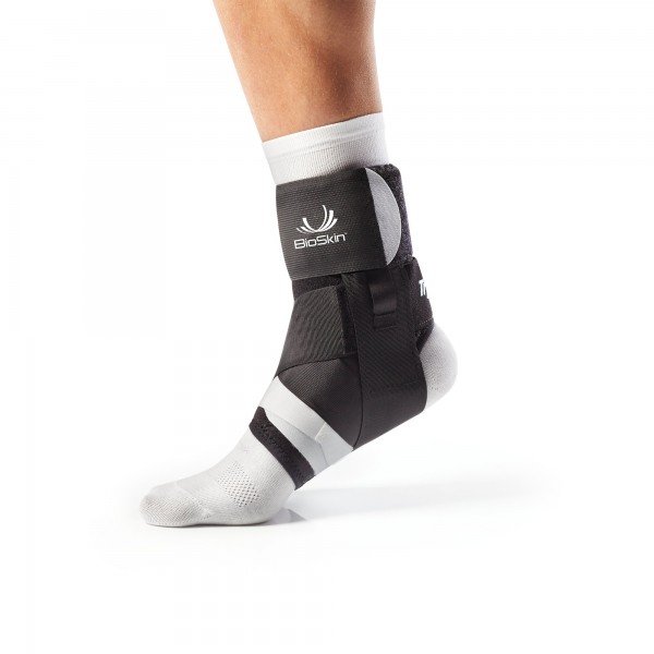 BIOSKIN TriLok Ankle Brace-Foot and Ankle Support for Ankle Sprains, Plantar Fasciitis, PTTD, Tendonitis and Active Ankle Stability - Lightweight, ...