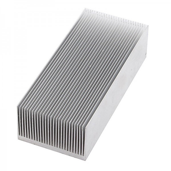 Dense Teeth Heat Sink 69*37*150mm Aluminum Heat Sink LED Heat Sink Aluminum Block Compact Teeth 24 Fin Radiator for IC M