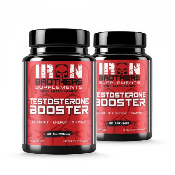 Testosterone Booster for Men - Estrogen Blocker - Supplement Natural Energy, Strength & Stamina - Lean Muscle Growth - Promotes Fat Loss - Increase...