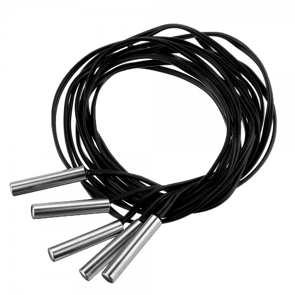 50pcs 10KOhm 1% 3435 0.5M NTC Thermistor Accuracy Temperature Sensor Cable Cylinder Probe High Sensitivity Temperature S