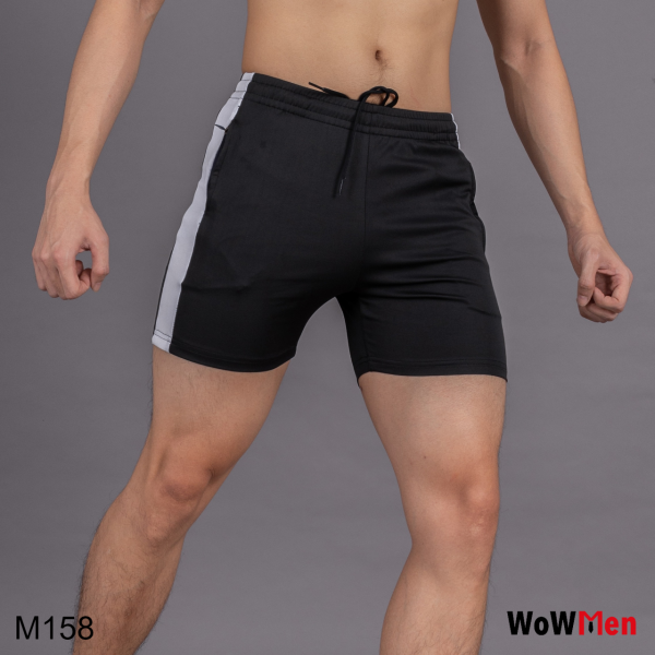 [HCM]Quần Short Thun Nam Tập Gym Ngắn Ngang Đùi Mặc Bơi Đi Biển Mặc Nhà quần short thể dục nam - M158