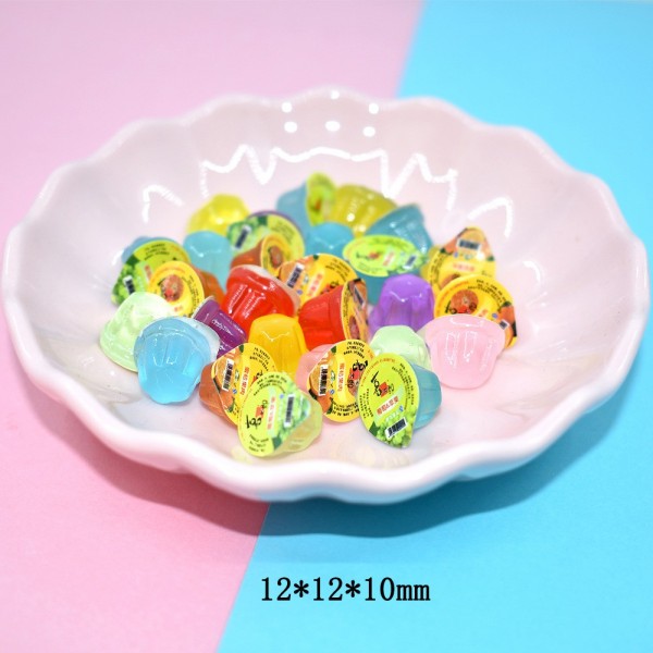 [HCM]Mô Hình Thạch Rau Cau Trái Tim Phụ Kiện Trang Trí Nhà Búp Bê Charm Slime [1 cái ]