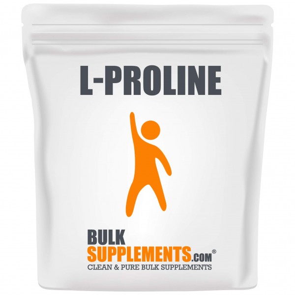 BulkSupplements.com L-Proline Powder - Supplements for Skin - Supplements with Amino Acids - Amino Acid Nutritional Supplements - Amino Acids Suppl...