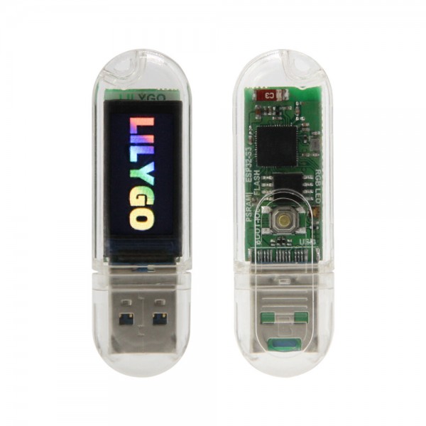 LILYGO T-Dongle-S3 Development Board 0.96inch LCD Display Screen Support WiFi bluetooth TF Card