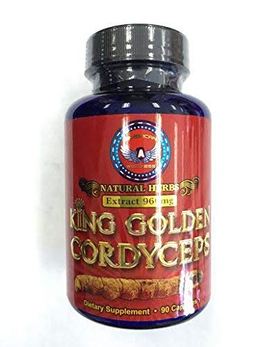 King Golden Cordyceps - 90 Capsules