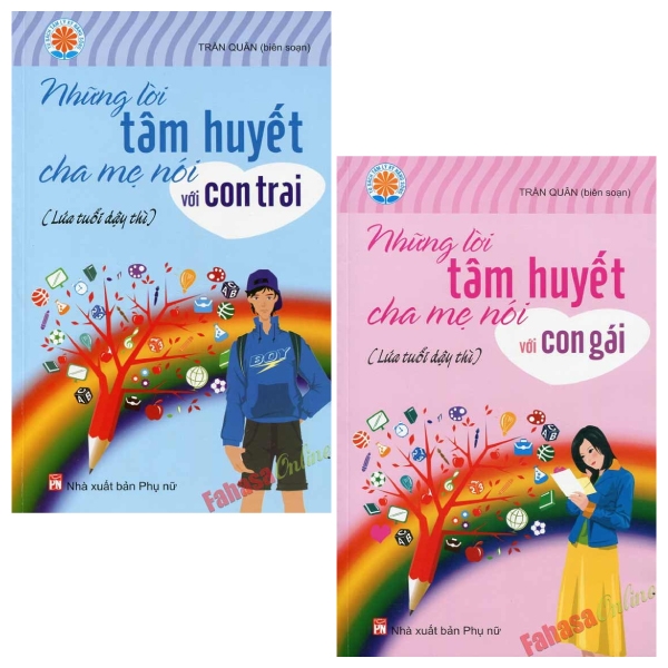 Combo Những Tâm Huyết Cha Mẹ Nói Với Con (Lứa Tuổi Dậy Thì) (Bộ 2 Cuốn)