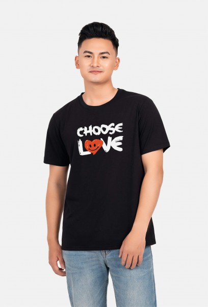 Deal - Áo thun in Choose Love Clean Vietnam