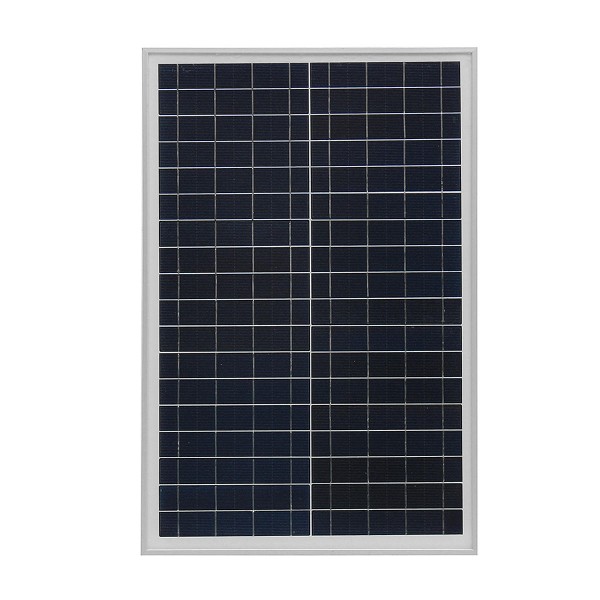 Elfeland P-25 25W 18V Black/Silver 525*350*25mm Monocrystalline Silicon Solar Panel With Junction Box