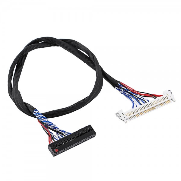 30P 1CH 8-bit Common 32 Inch Screen Cable Left Power Supply with Card Ground For LG LCD Driver Board