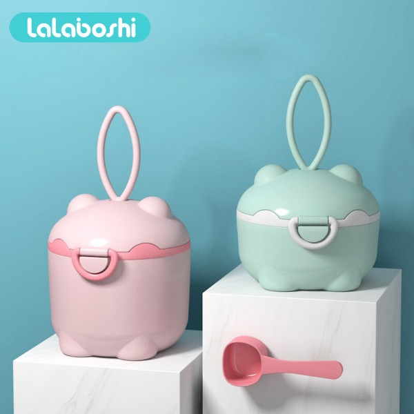 [Lalaboshi] Heo Con Nhỏ Tiện Dụng Cho Trẻ Sơ Sinh Chia Thành Hộp Sữa Bột Riêng Biệt