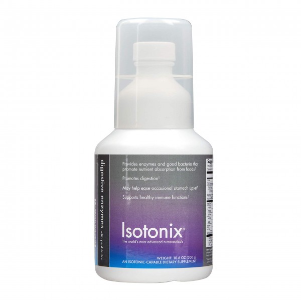 Isotonix Digestive Enzymes with Probiotics, Promotes Digestion, May Help Ease Stomach Upset, Supports Healthy Immune Functions, Healthy Skin, Marke...