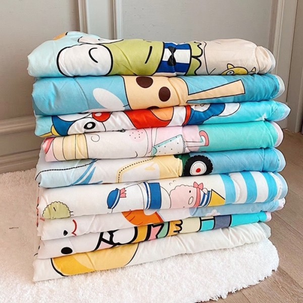 Chăn trẻ em chất cotton đũi cho bé đắp mùa hè thu chăn cho bé đến trường đắp văn phòng - 1m x 1m5 Mềm Mát - 20 mẫu tùy chọn