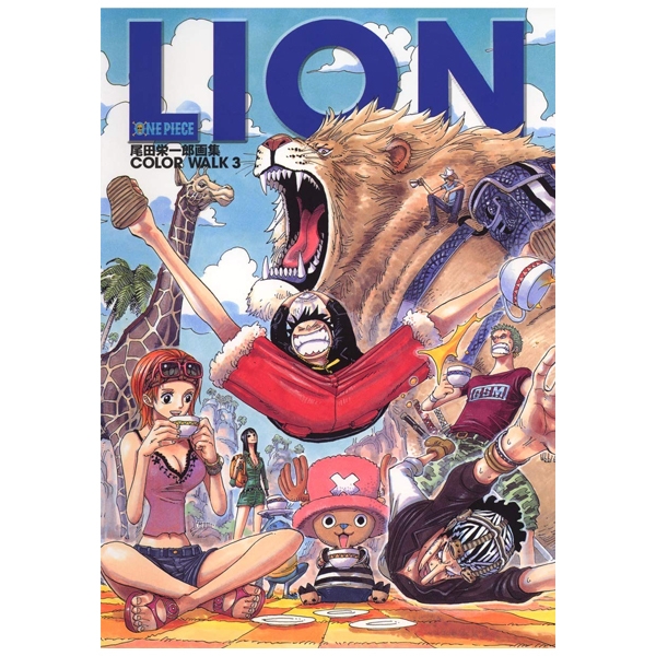 One Piece Colorwalk Vol. 3: Lion Illustration Collection Art Book