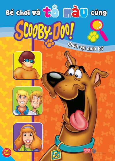 Bé Chơi Và Tô Màu Cùng Scooby-Doo T8 (Quái Vật Dưới Hồ)