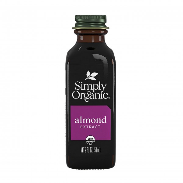 Simply Organic Almond Extract, Certified Organic | 2 oz | Pack of 12