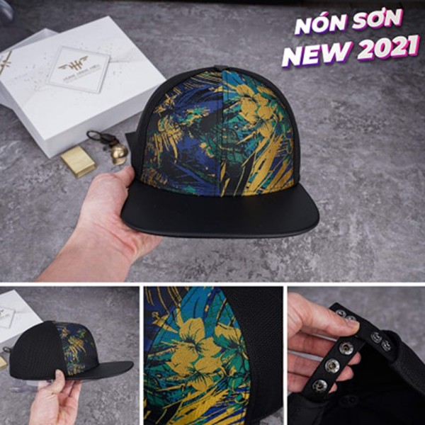 Nón Sơn Snapback - Nón Hiphop Nón Sơn - Nón Snapback Nón Sơn -  Mũ snapback hiphop nam nữ NÓN SƠN chính hãng