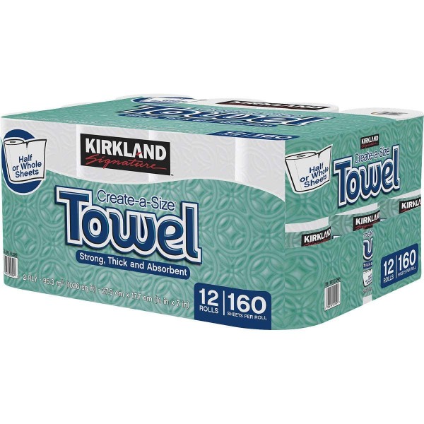 Kirkland Signature Paper Towels, 12-count