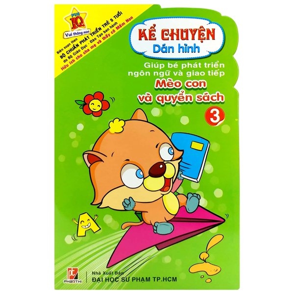 Kể Chuyện Dán Hình 3 - Mèo Con Và Quyển Sách