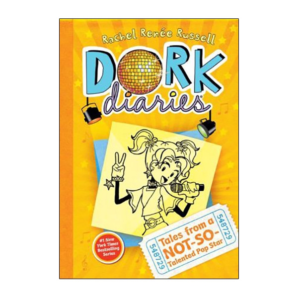 Dork Diaries 3 -Tales from a Not-So-Talented Pop Star (Hardcover)