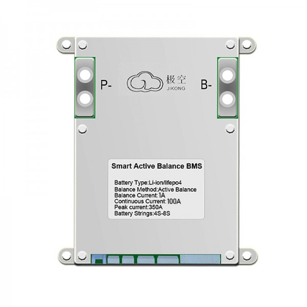 JKBMS B1A8S10P Intelligent Protection Board for 4-8S 100A Power Batteries 4S 5S 6S 7S 8S 12V 24V Battery with 1A Active