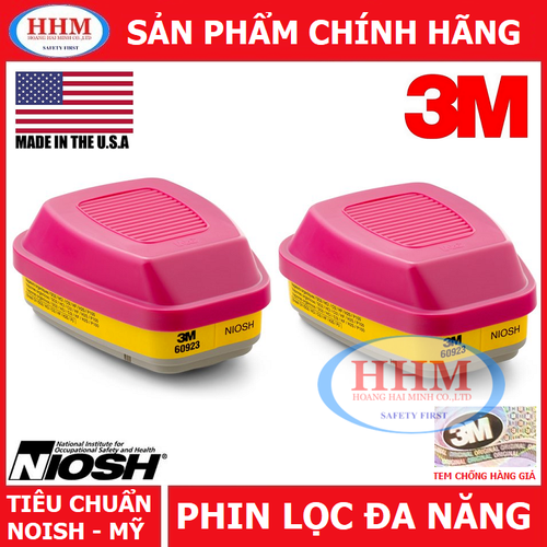 Phin lọc 3m 60923 lọc vô cơ hữu cơ - hàng chính hãng 3m