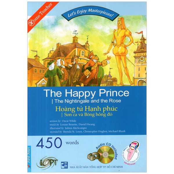 Combo Happy Reader: Hoàng Tử Hạnh Phúc (Sách Kèm CD)