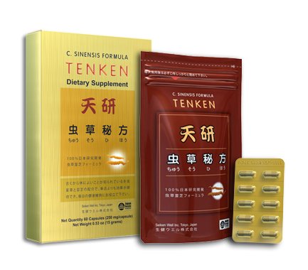 C. Sinensis Formula Ten Ken Dietary Supplement - 60 Capsules (250 mg/capsule)