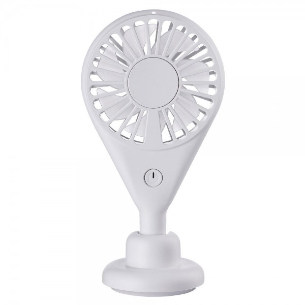 IPRee® 2.5W 5V 7 Blades Portable Mini USB Handheld Desktop Fan 2 Modes Cooling Wind Speed LED Light 800mAh Outdoor Trave