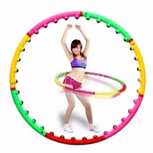 Vòng lắc eo massage giảm mỡ bụng - vòng lắc eo hula hoop