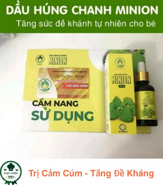 [HCM]Dầu Húng Chanh Minion - Chính hãng - Mẫu mới nhất