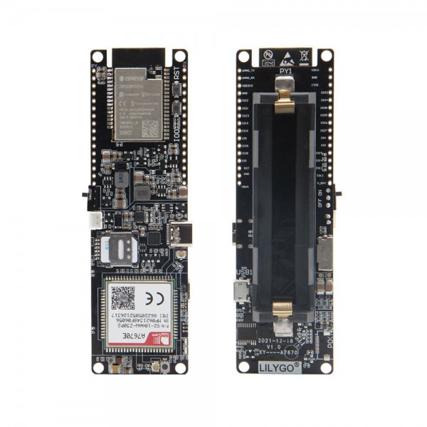 LILYGO® TTGO T-SIM A7670G A7670E A7670SA R2 Wireless Module ESP32 Chip 4G LTE CAT1 MCU32 Development Board Support GSM/G