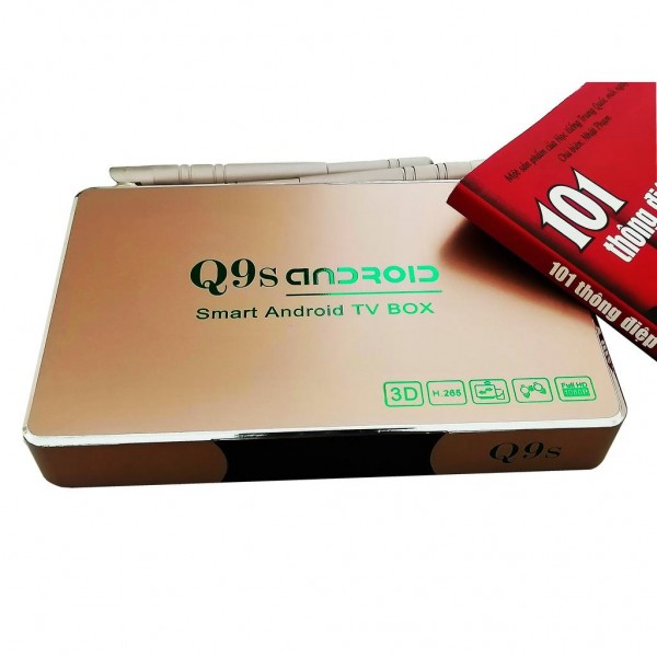 đầu thu Q9s android - smart android tv box ram 2g rom 16g siêu phẩm 2021 phần mềm ATV 7.12 - CHÍNH HÃNG